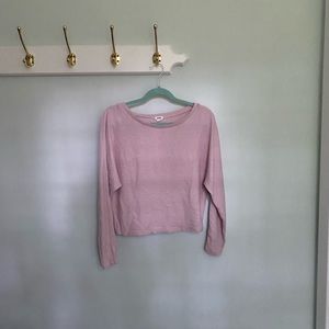 Garage soft pink sweater